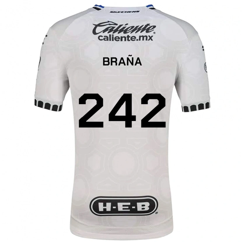Danxen Heren Armando Braña #242 Wit Zwart Blauw Thuisshirt Thuistenue 2026/27 T-Shirt België