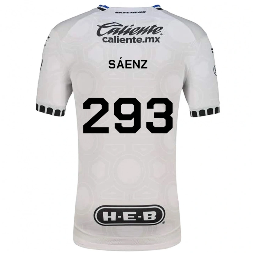 Danxen Heren Nicolás Sáenz #293 Wit Zwart Blauw Thuisshirt Thuistenue 2026/27 T-Shirt België