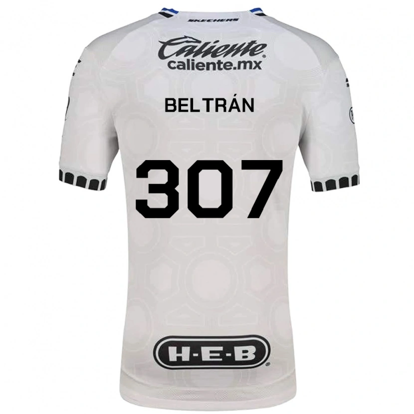 Danxen Heren Gael Beltrán #307 Wit Zwart Blauw Thuisshirt Thuistenue 2026/27 T-Shirt België