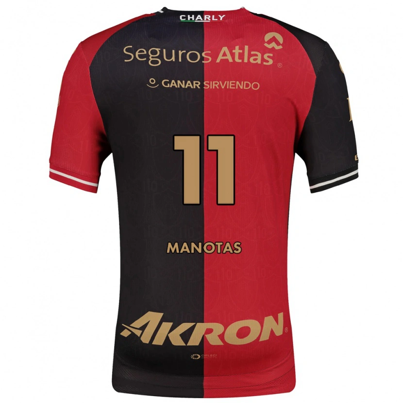 Danxen Heren Mauro Manotas #11 Rood Zwart Bruin Thuisshirt Thuistenue 2026/27 T-Shirt België