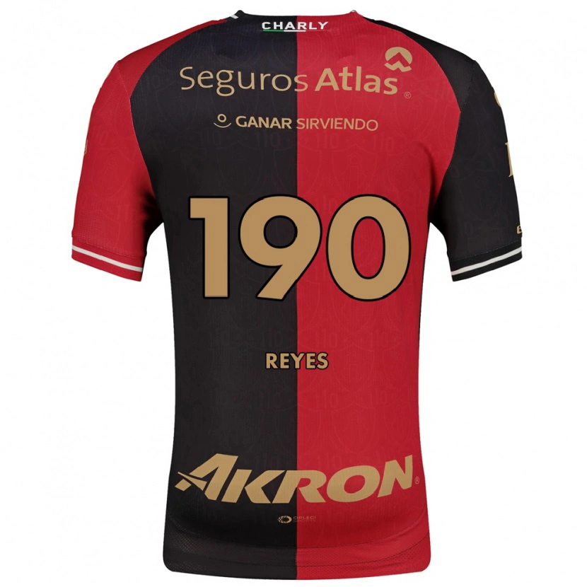 Danxen Heren Óscar Reyes #190 Rood Zwart Bruin Thuisshirt Thuistenue 2026/27 T-Shirt België