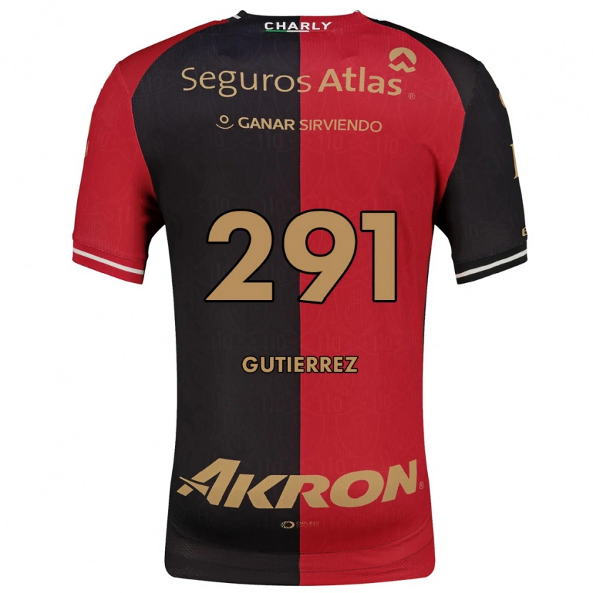 Danxen Heren Orlando Gutiérrez #291 Rood Zwart Bruin Thuisshirt Thuistenue 2026/27 T-Shirt België