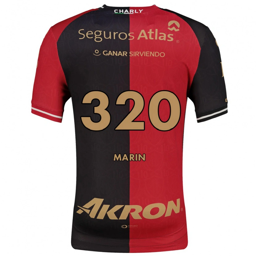 Danxen Heren Donato Marín #320 Rood Zwart Bruin Thuisshirt Thuistenue 2026/27 T-Shirt België