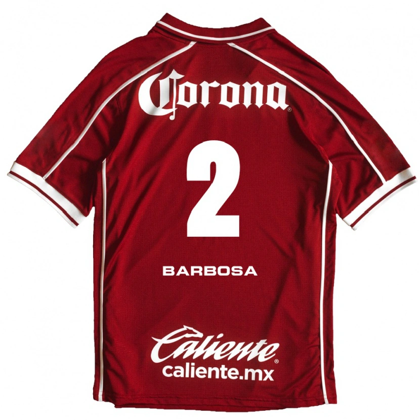Danxen Heren Diego Barbosa #2 Wit Rood Thuisshirt Thuistenue 2026/27 T-Shirt België