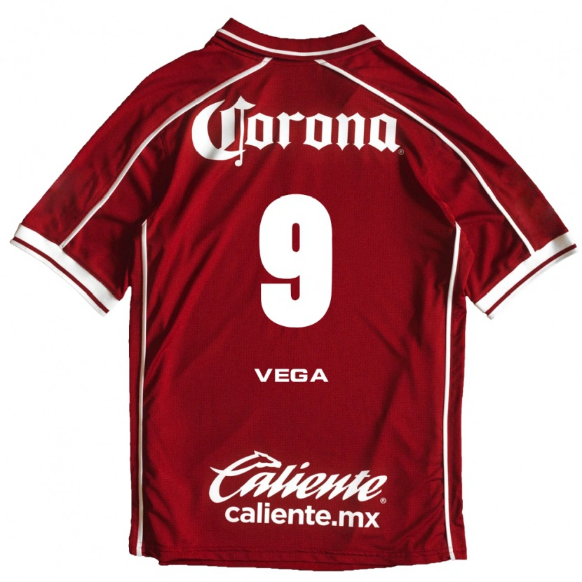 Danxen Heren Alexis Vega #9 Wit Rood Thuisshirt Thuistenue 2026/27 T-Shirt België