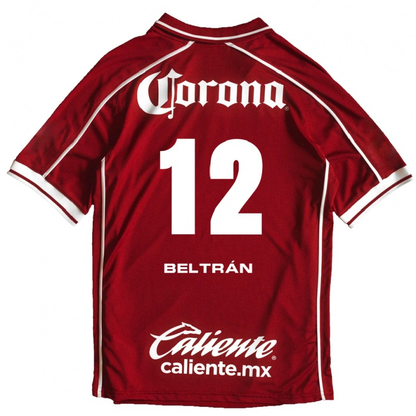 Danxen Heren Ronaldo Beltrán #12 Wit Rood Thuisshirt Thuistenue 2026/27 T-Shirt België