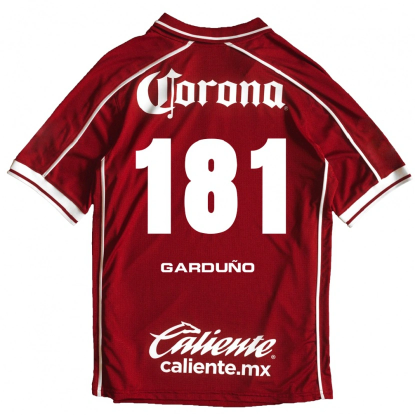 Danxen Heren Carlos Garduño #181 Wit Rood Thuisshirt Thuistenue 2026/27 T-Shirt België