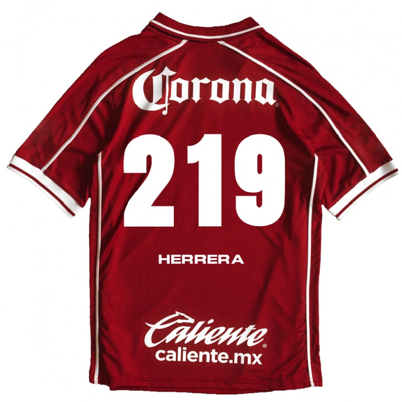 Danxen Heren Emilio Herrera #219 Wit Rood Thuisshirt Thuistenue 2026/27 T-Shirt België