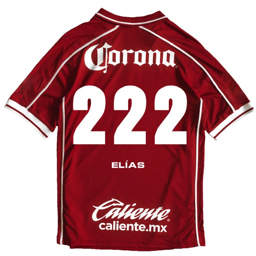 Danxen Heren Carlos Elías #222 Wit Rood Thuisshirt Thuistenue 2026/27 T-Shirt België