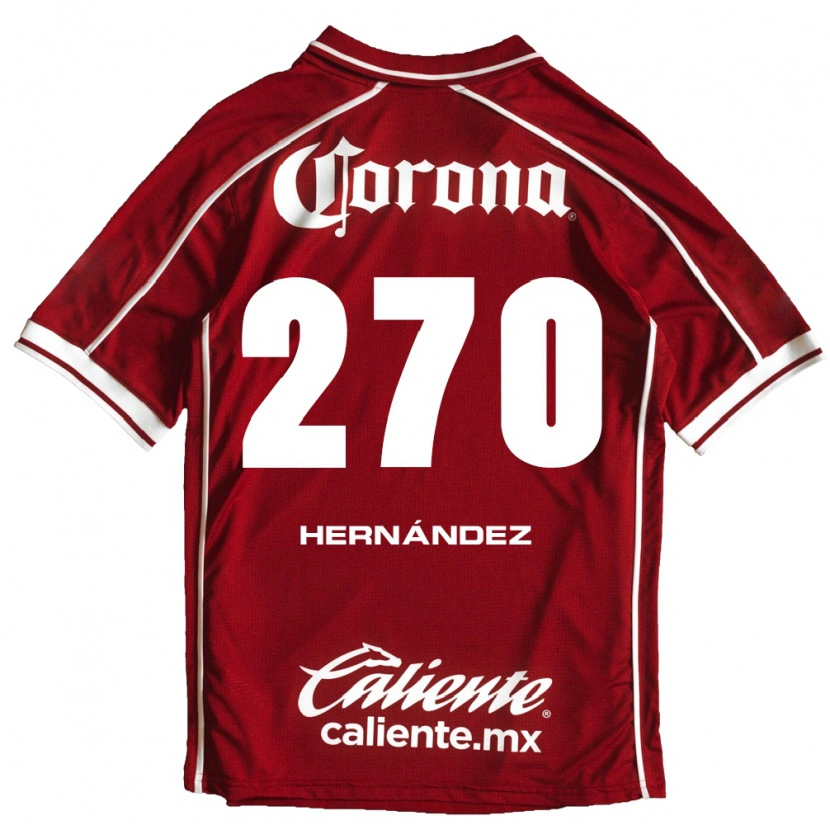 Danxen Heren Alberto Hernández #270 Wit Rood Thuisshirt Thuistenue 2026/27 T-Shirt België