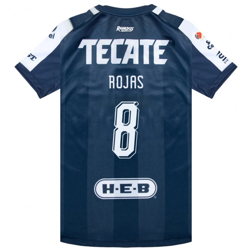 Danxen Heren Joao Rojas #8 Inktblauw Wit Rood Thuisshirt Thuistenue 2026/27 T-Shirt België