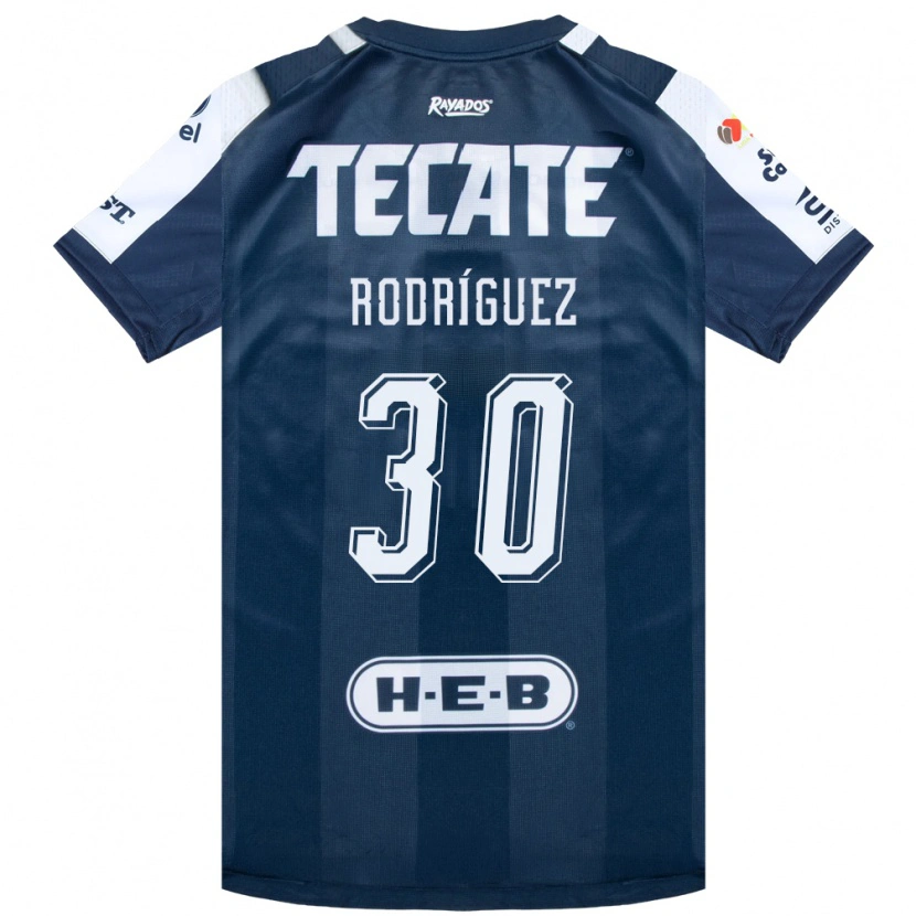 Danxen Heren Jorge Rodríguez #30 Inktblauw Wit Rood Thuisshirt Thuistenue 2026/27 T-Shirt België