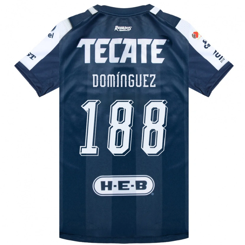 Danxen Heren Joel Domínguez #188 Inktblauw Wit Rood Thuisshirt Thuistenue 2026/27 T-Shirt België