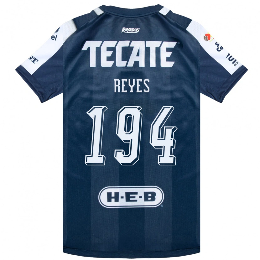 Danxen Heren Cristian Reyes #194 Inktblauw Wit Rood Thuisshirt Thuistenue 2026/27 T-Shirt België
