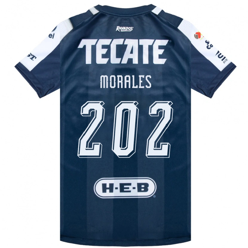 Danxen Heren Alejandro Morales #202 Inktblauw Wit Rood Thuisshirt Thuistenue 2026/27 T-Shirt België