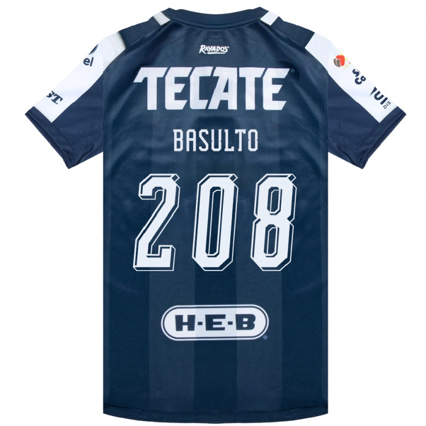 Danxen Heren Luis Basulto #208 Inktblauw Wit Rood Thuisshirt Thuistenue 2026/27 T-Shirt België