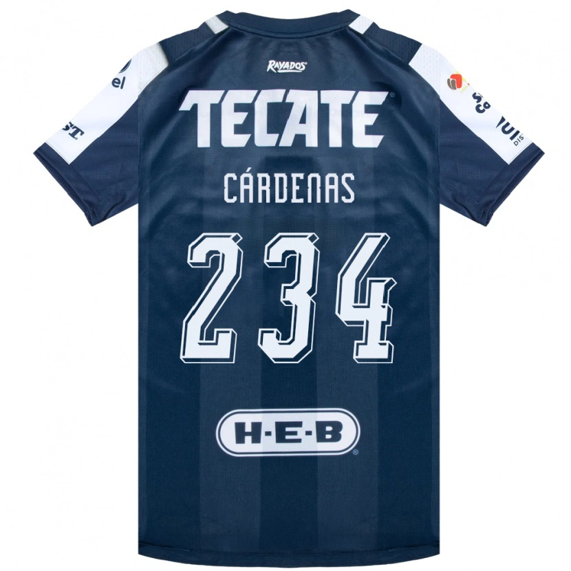 Danxen Heren Mahonry Cárdenas #234 Inktblauw Wit Rood Thuisshirt Thuistenue 2026/27 T-Shirt België