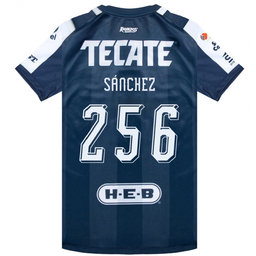 Danxen Heren Adán Sánchez #256 Inktblauw Wit Rood Thuisshirt Thuistenue 2026/27 T-Shirt België