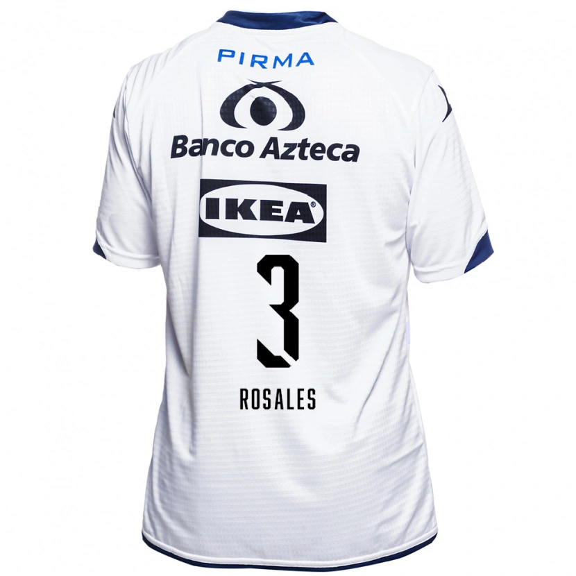 Danxen Heren Fátima Rosales #3 Wit Zwart Blauw Thuisshirt Thuistenue 2026/27 T-Shirt België