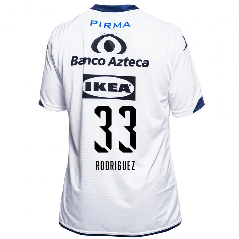 Danxen Heren Jesús Rodríguez #33 Wit Zwart Blauw Thuisshirt Thuistenue 2026/27 T-Shirt België
