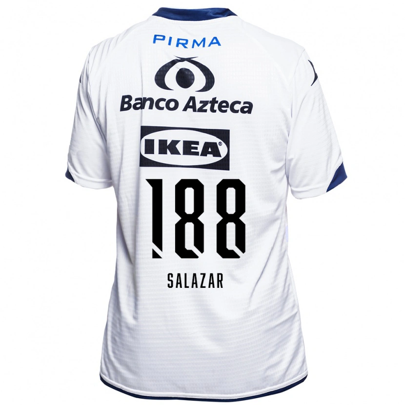 Danxen Heren Ronaldo Salazar #188 Wit Zwart Blauw Thuisshirt Thuistenue 2026/27 T-Shirt België