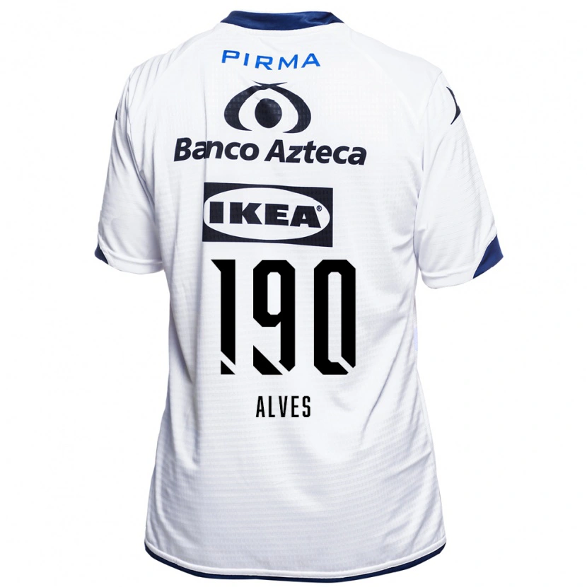 Danxen Heren Fabricio Alves #190 Wit Zwart Blauw Thuisshirt Thuistenue 2026/27 T-Shirt België