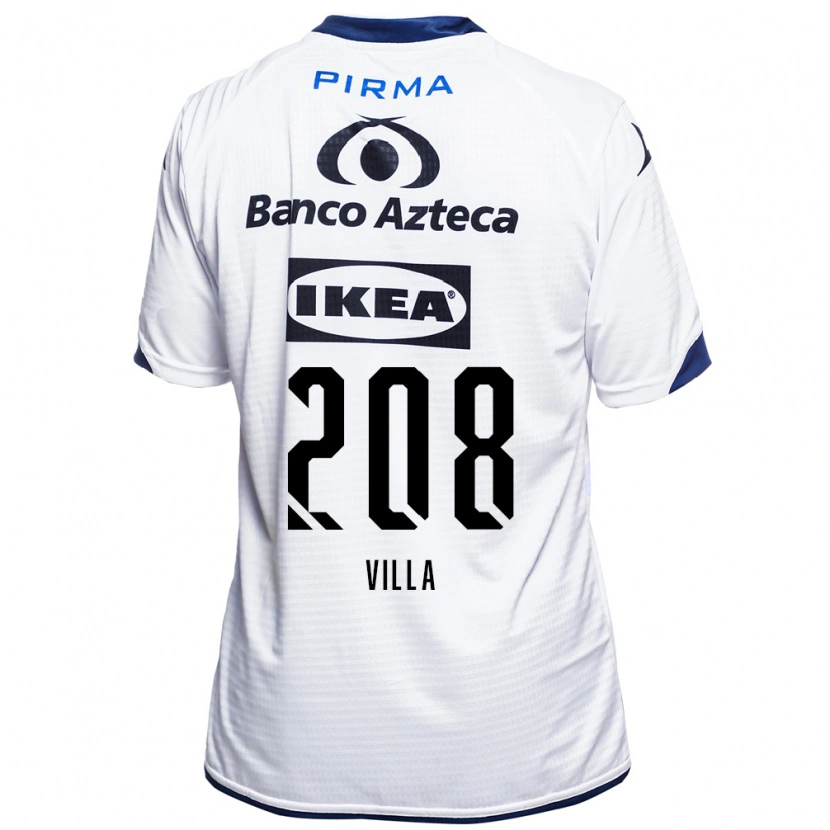 Danxen Heren Patrick Villa #208 Wit Zwart Blauw Thuisshirt Thuistenue 2026/27 T-Shirt België