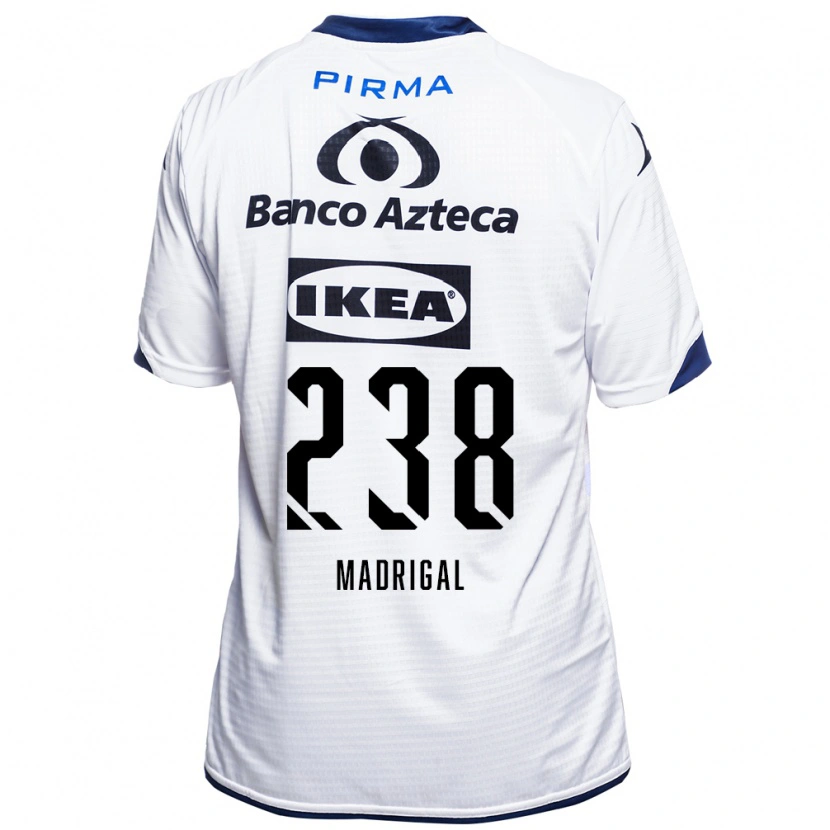 Danxen Heren David Madrigal #238 Wit Zwart Blauw Thuisshirt Thuistenue 2026/27 T-Shirt België