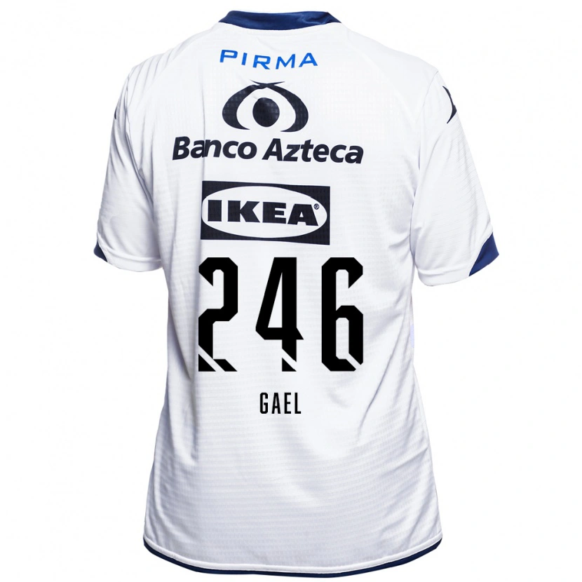 Danxen Heren Gael De La Torre #246 Wit Zwart Blauw Thuisshirt Thuistenue 2026/27 T-Shirt België