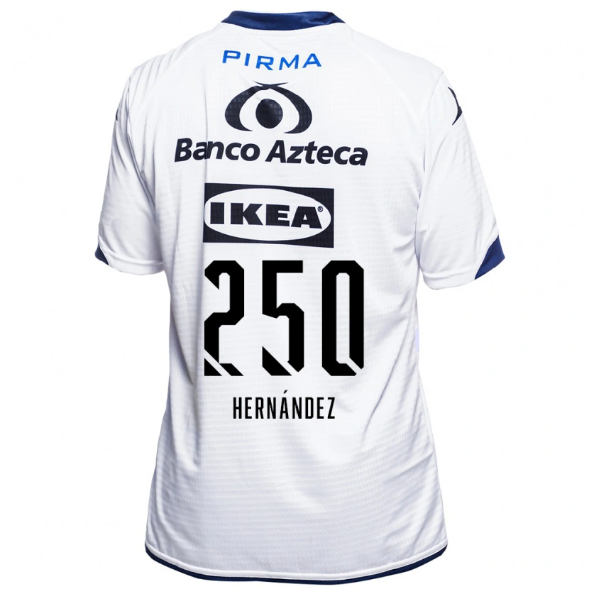 Danxen Heren Arvin Hernández #250 Wit Zwart Blauw Thuisshirt Thuistenue 2026/27 T-Shirt België
