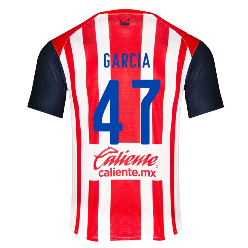 Danxen Heren Gael García #47 Rood Zwart Wit Thuisshirt Thuistenue 2026/27 T-Shirt België