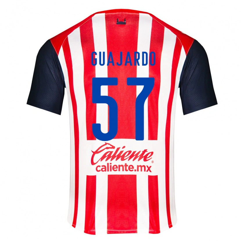 Danxen Heren Dylan Guajardo #57 Rood Zwart Wit Thuisshirt Thuistenue 2026/27 T-Shirt België