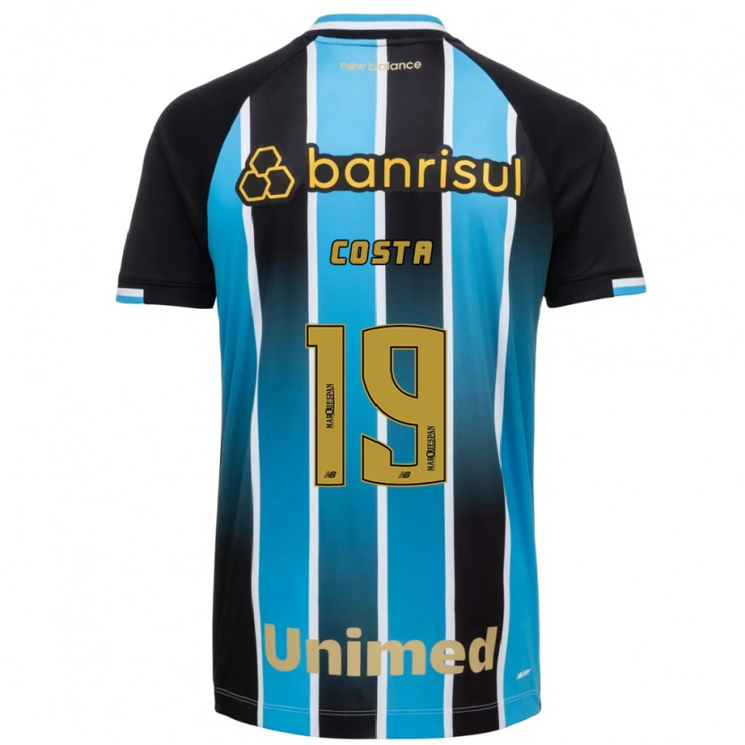 Danxen Heren Diego Costa #19 Blauw Bruin Zwart Thuisshirt Thuistenue 2026/27 T-Shirt België