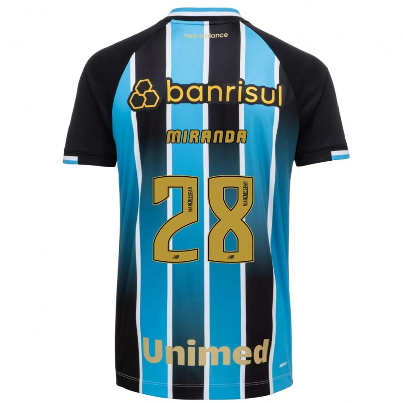 Danxen Heren Paulo Miranda #28 Blauw Bruin Zwart Thuisshirt Thuistenue 2026/27 T-Shirt België