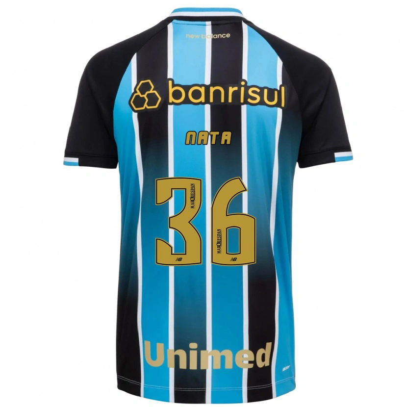 Danxen Heren Natã #36 Blauw Bruin Zwart Thuisshirt Thuistenue 2026/27 T-Shirt België