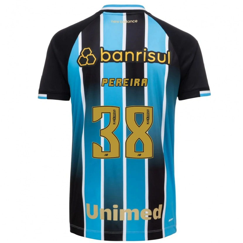 Danxen Heren Leo Pereira #38 Blauw Bruin Zwart Thuisshirt Thuistenue 2026/27 T-Shirt België