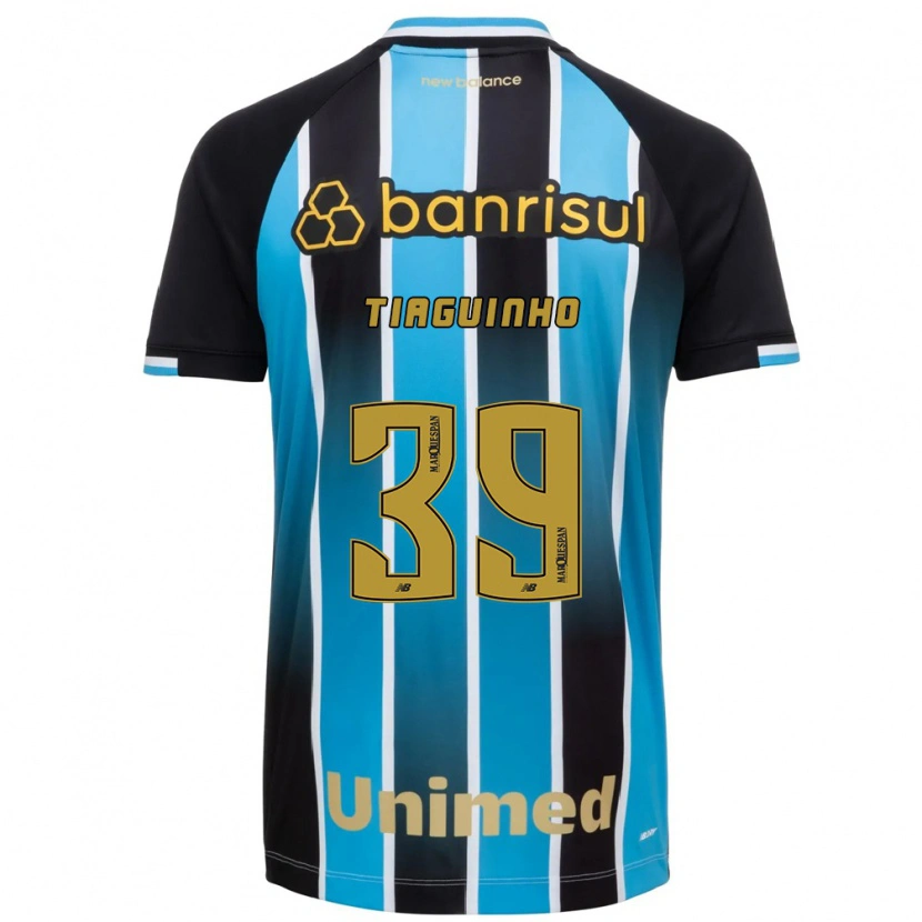 Danxen Heren Tiaguinho #39 Blauw Bruin Zwart Thuisshirt Thuistenue 2026/27 T-Shirt België