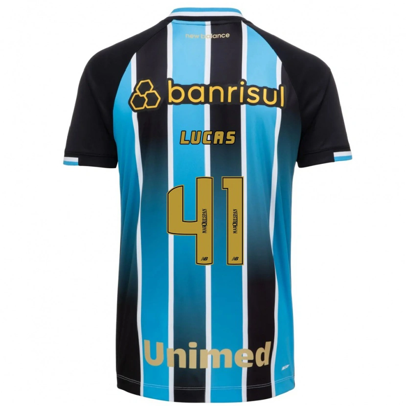 Danxen Heren Pedro Lucas #41 Blauw Bruin Zwart Thuisshirt Thuistenue 2026/27 T-Shirt België