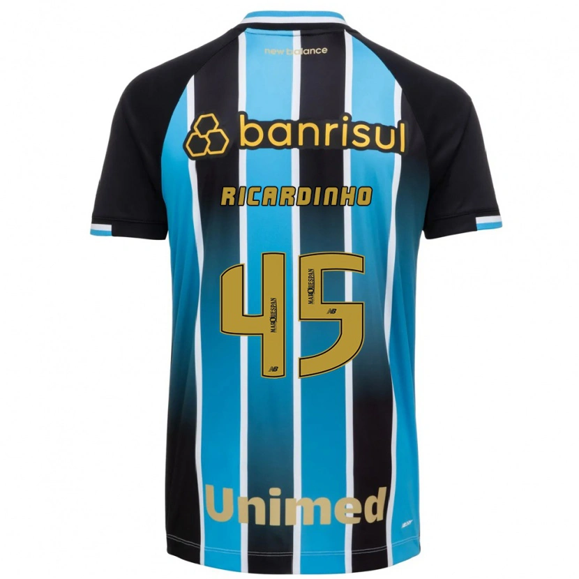 Danxen Heren Ricardinho #45 Blauw Bruin Zwart Thuisshirt Thuistenue 2026/27 T-Shirt België
