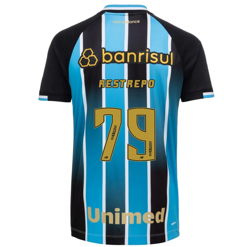 Danxen Heren Kelly Restrepo #79 Blauw Bruin Zwart Thuisshirt Thuistenue 2026/27 T-Shirt België