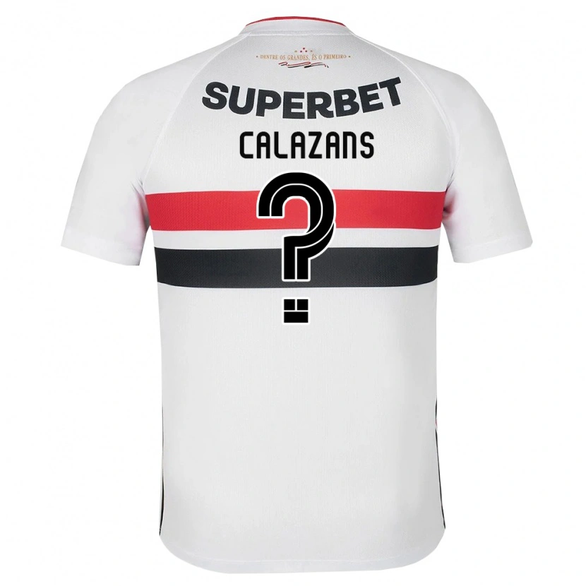 Danxen Heren Marquinhos Calazans #0 Wit Rood Zwart Thuisshirt Thuistenue 2026/27 T-Shirt België