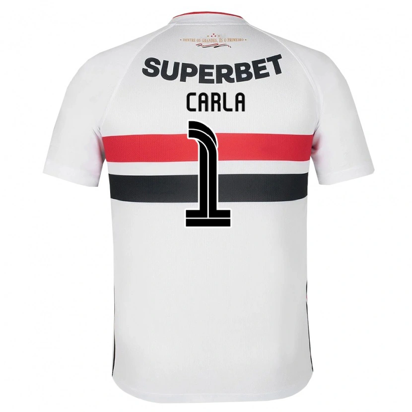 Danxen Heren Carla #1 Wit Rood Zwart Thuisshirt Thuistenue 2026/27 T-Shirt België