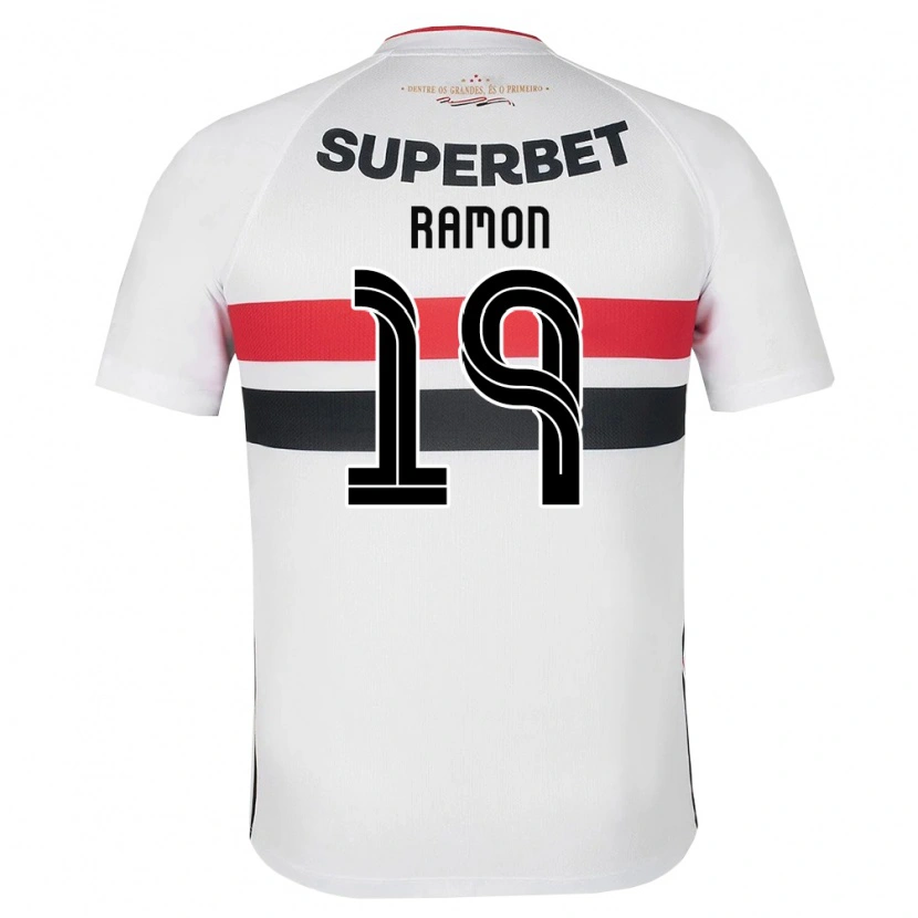 Danxen Heren Lucas Ramon #19 Wit Rood Zwart Thuisshirt Thuistenue 2026/27 T-Shirt België