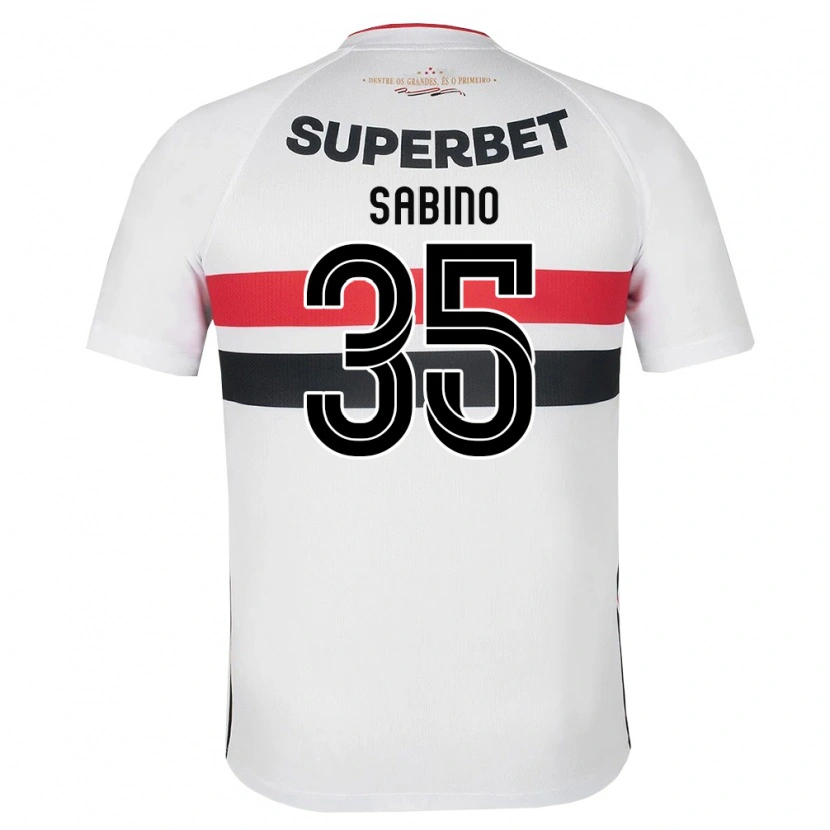 Danxen Heren José Sabino Chagas Monteiro #35 Wit Rood Zwart Thuisshirt Thuistenue 2026/27 T-Shirt België