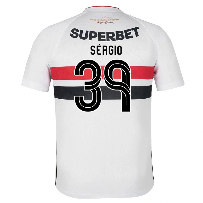 Danxen Heren Paulinho #39 Wit Rood Zwart Thuisshirt Thuistenue 2026/27 T-Shirt België