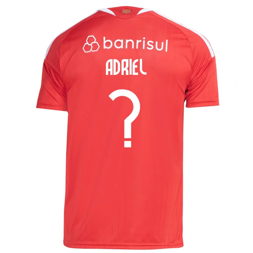 Danxen Heren Adriel #0 Rood Wit Thuisshirt Thuistenue 2026/27 T-Shirt België