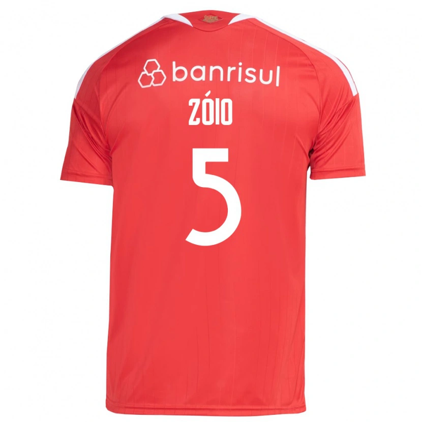 Danxen Heren Zóio #5 Rood Wit Thuisshirt Thuistenue 2026/27 T-Shirt België