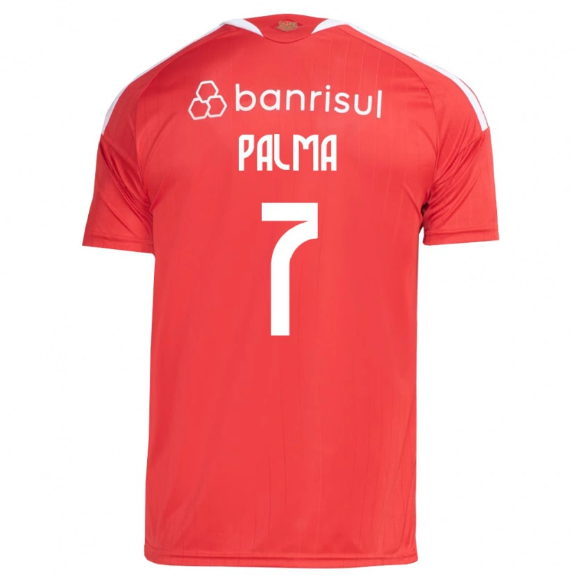 Danxen Heren Gabriel Palma #7 Rood Wit Thuisshirt Thuistenue 2026/27 T-Shirt België