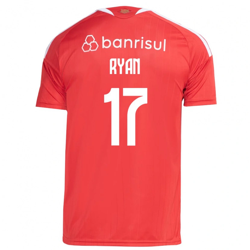 Danxen Heren Gabriel Ryan #17 Rood Wit Thuisshirt Thuistenue 2026/27 T-Shirt België