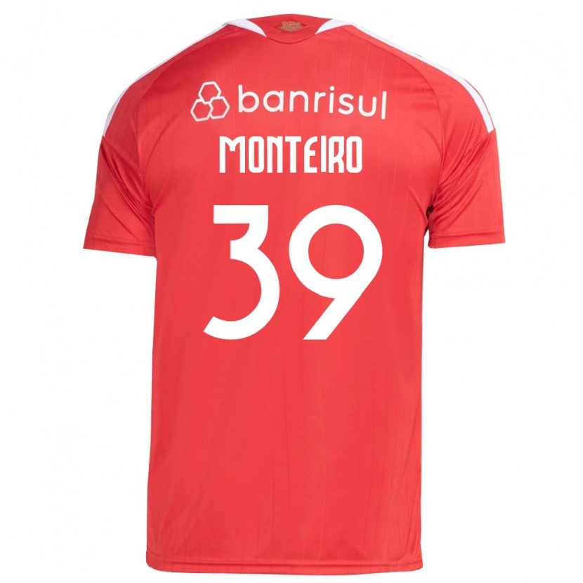Danxen Heren Letícia Monteiro #39 Rood Wit Thuisshirt Thuistenue 2026/27 T-Shirt België